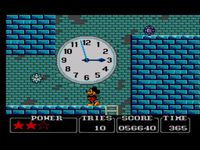 une photo d'Ã©cran de Castle of Illusion starring Mickey Mouse sur Sega Master System